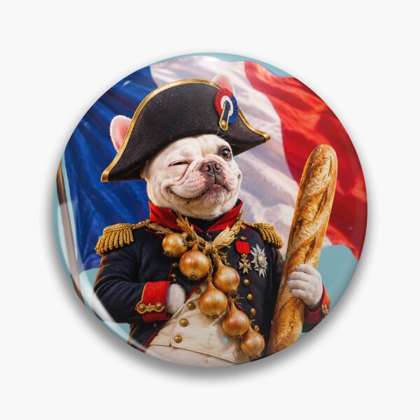 Item preview, French Bulldog Napoleon Bonaparte designed and sold by SmARTNiki.