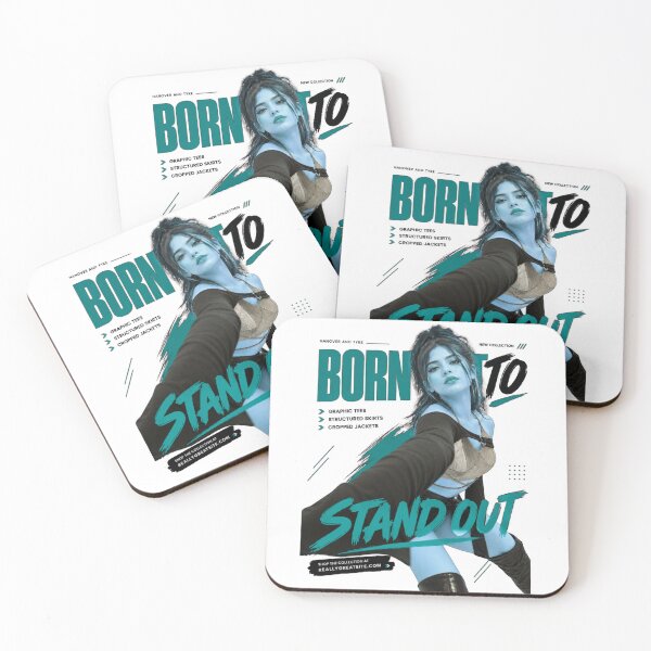 Item preview, Born to Stand Out – Bold Streetwear Girl Graphic Design designed and sold by CreativeSoulStudio.