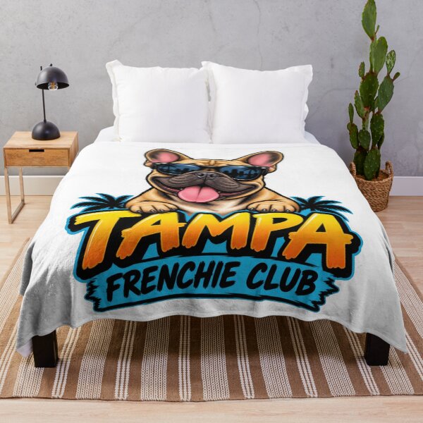 Item preview, Tampa Frenchie Club – Cute French Bulldog Design for Tampa Dog Owners designed and sold by LazyOwlStore.
