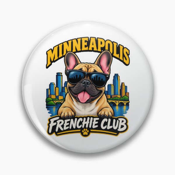 Item preview, Minneapolis Frenchie Club – Cute French Bulldog Design for Minneapolis Dog Owners designed and sold by LazyOwlStore.