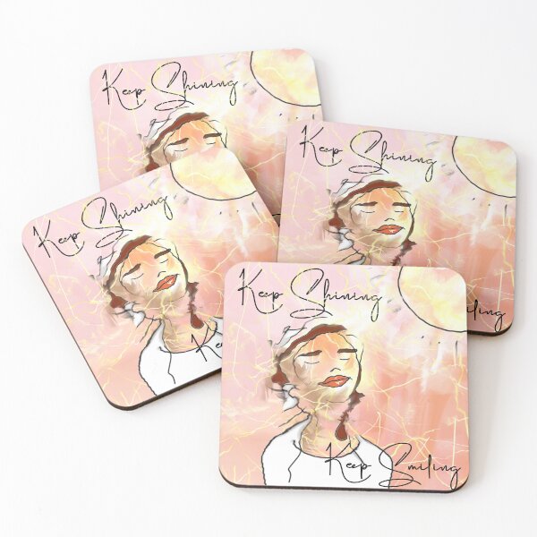 Item preview, Keep Shining Keep Smiling designed and sold by Dalene West Art.