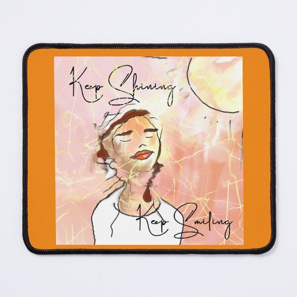 Item preview, Keep Shining Keep Smiling designed and sold by Dalene West Art.