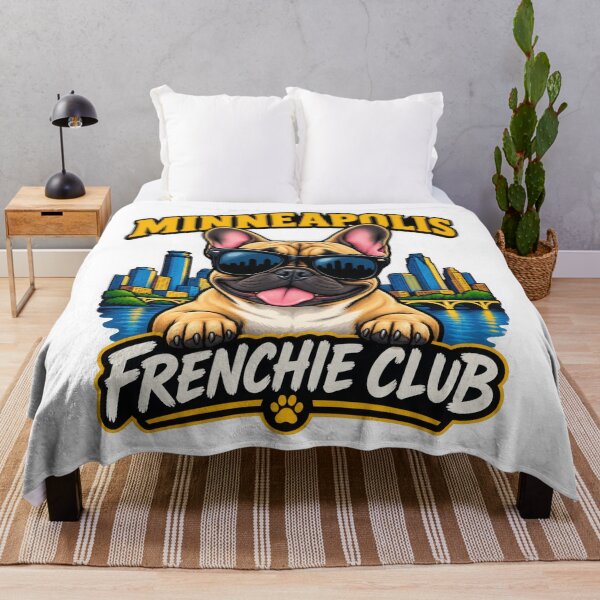 Item preview, Minneapolis Frenchie Club – Cute French Bulldog Design for Minneapolis Dog Owners designed and sold by LazyOwlStore.