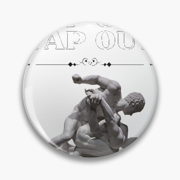 Item preview, Tap Out Submission Hold Wrestling Graphic Design for Fight Fans designed and sold by Natzyu.