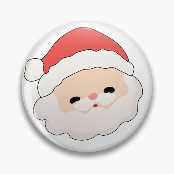 Item preview, santa claus face designed and sold by black-jellyfish.