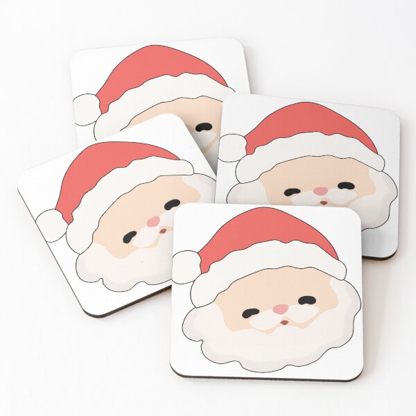 Item preview, santa claus face designed and sold by black-jellyfish.