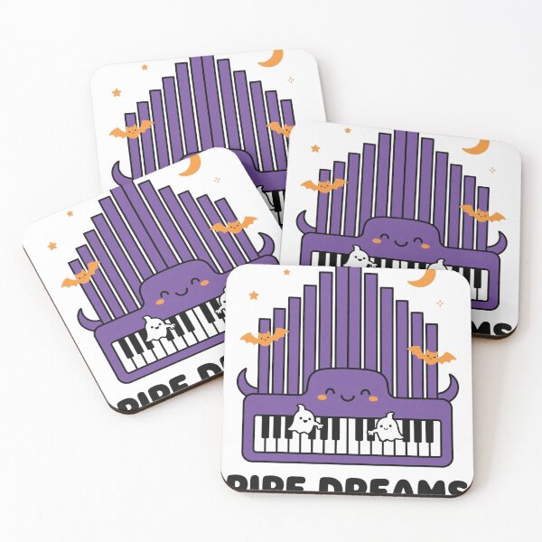 Item preview, Pipe Dreams Cute Haunted Pipe Organ Halloween Tee designed and sold by A Light Worker.