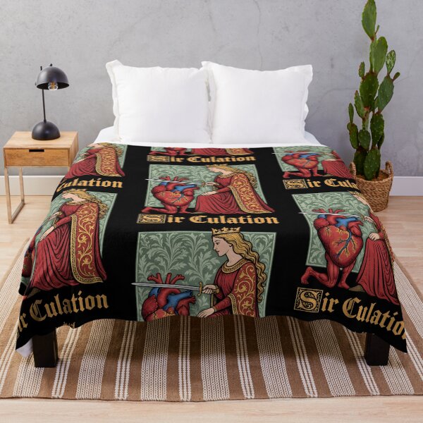Item preview, Sir Culation Heart Anatomy Medieval Royalty Pun designed and sold by RDGNR.
