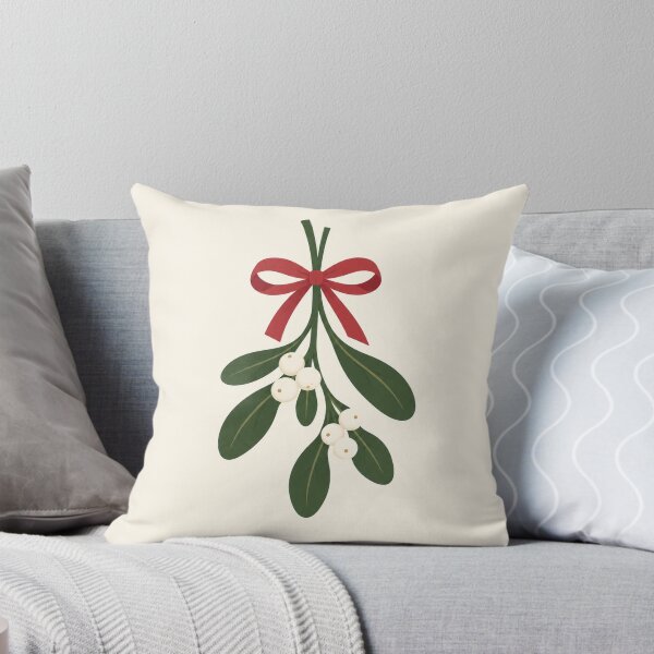 Item preview, Minimal Mistletoe with Red Bow designed and sold by MetaModel Editions.