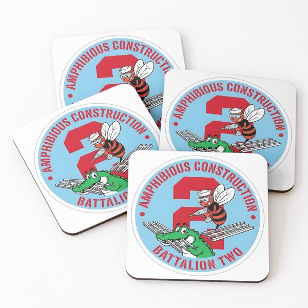 Item preview, US Navy Amphibious Construction Battalion Two ACB 2 Patch designed and sold by CharlieDesings.