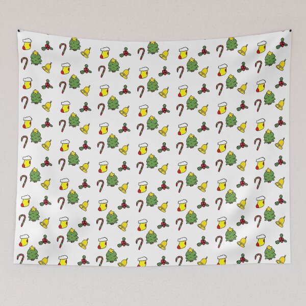 Item preview, Cute Christmas Doodles Pattern Set designed and sold by การออกแบบคิงซาคาอิ.
