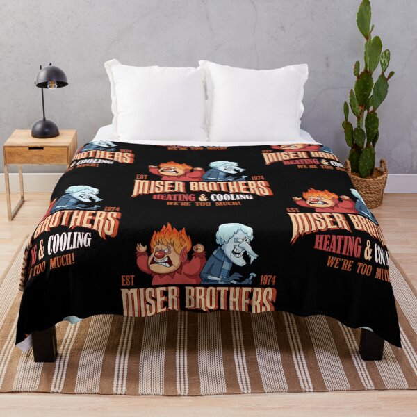 Item preview, Miser Brothers Heating Cooling Vintage Winter Fan Tribute designed and sold by RDGNR.