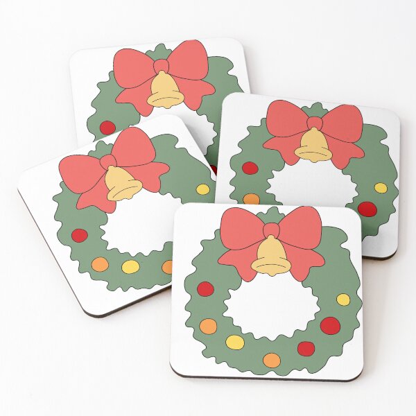 Item preview, christmas wreath designed and sold by black-jellyfish.