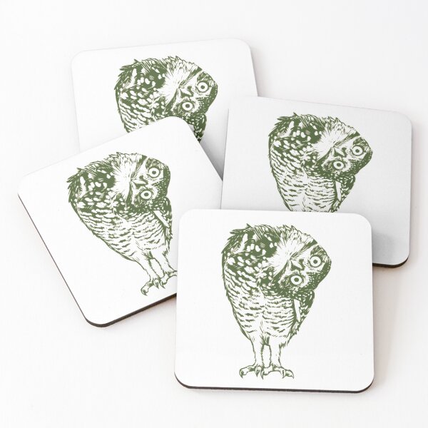 Item preview, Curious Owl Head Tilt designed and sold by Colorful-Garden.