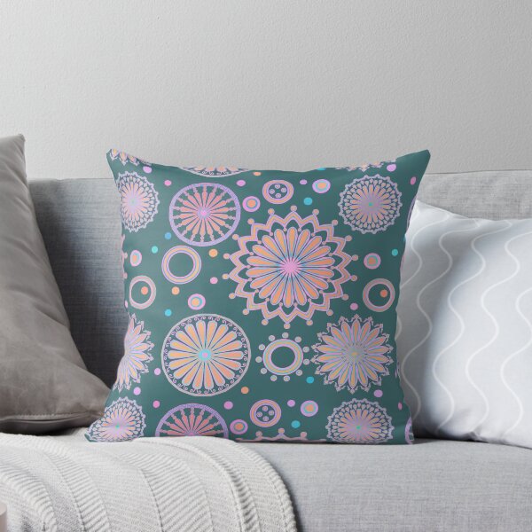 Item preview, Stacked Floral Pattern and Circles designed and sold by JaygiesDesign.