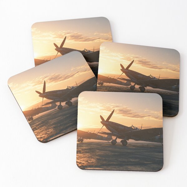 Item preview, Awaiting the Morning Scramble designed and sold by Skyframe Aviation.