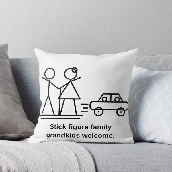 Item preview, Stick Figure Family Grandkids Welcome by Appointment designed and sold by porchswings.