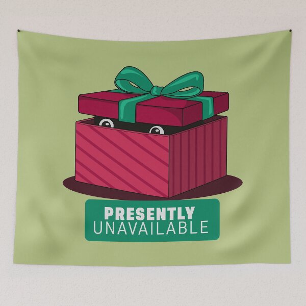 Item preview, Presently Unavailable - Introverted Christmas Joke designed and sold by Fun Funky Designs.
