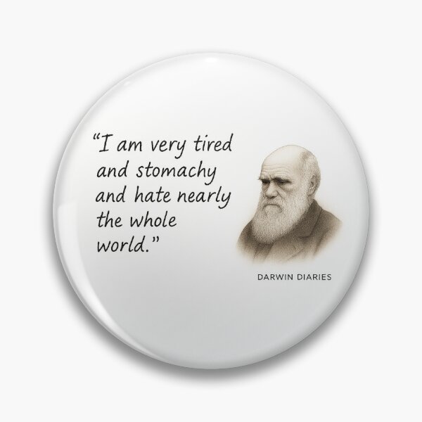 Item preview, Darwin Diaries: tired and stomachy designed and sold by daisy-and-dawn.