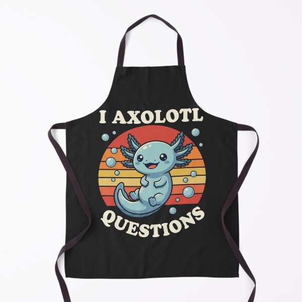Item preview, I Axolotl Questions Funny Mexican Walking Fish Kawaii designed and sold by BUNNIES-EL.