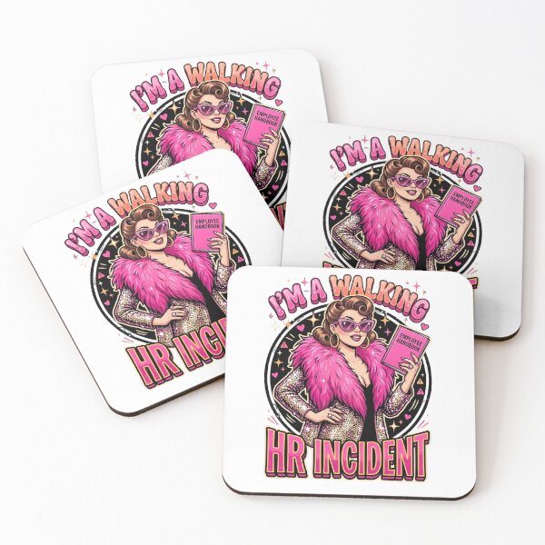 Item preview, I'm a Walking HR Disaster – Funny Workplace Humor designed and sold by FitEnvy.