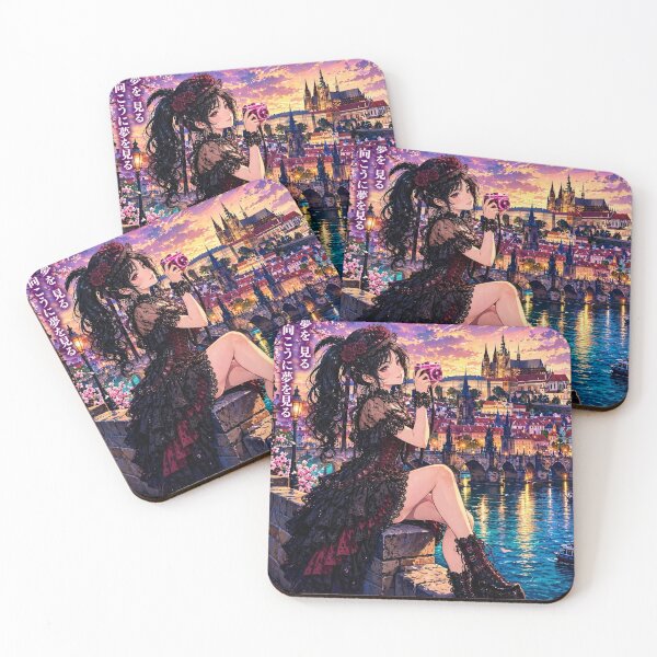 Item preview, Prague, Czech Republic — The Black-Haired Witch of Charles Bridge. designed and sold by DibujandoPorfa.