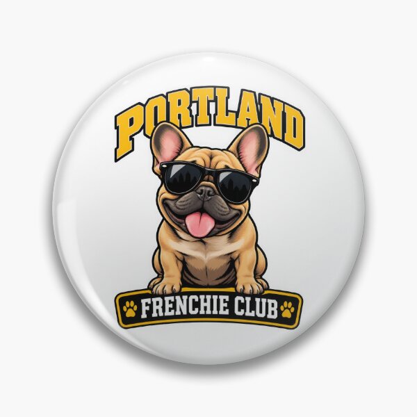 Item preview, Portland Frenchie Club – Cute French Bulldog Design for Portland Dog Owners designed and sold by LazyOwlStore.