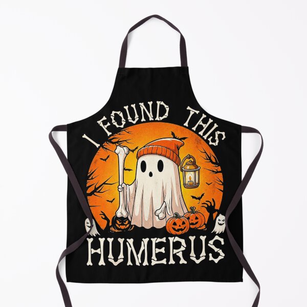 Item preview, I Found This Humerus Ghost Funny Halloween Skeleton Spooky Long Sleeve designed and sold by Suzu Comena.