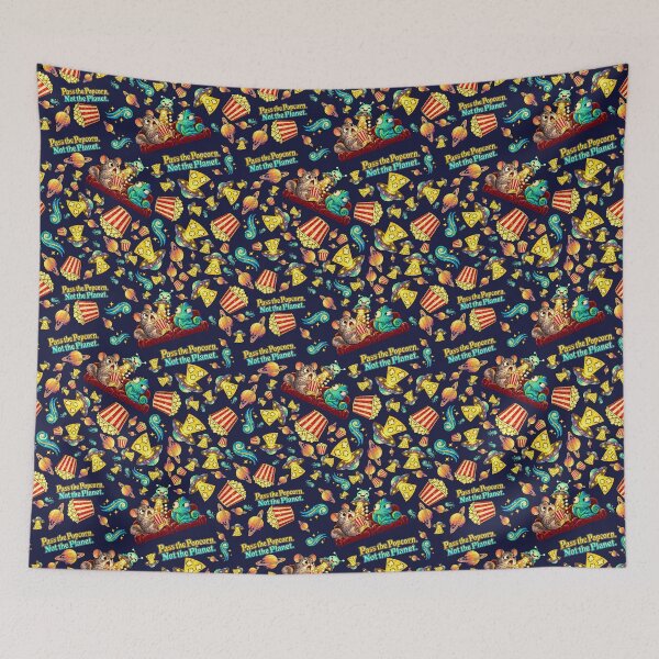 Item preview, Pass the Popcorn. Not the Planet. designed and sold by SandboxMashery.