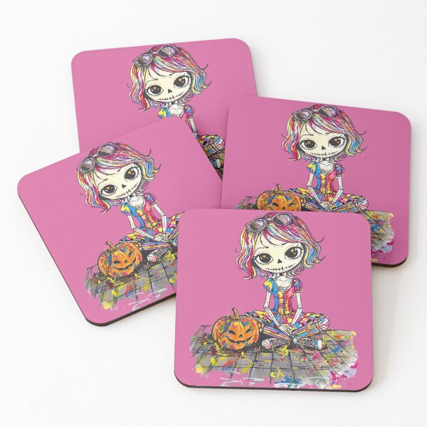 Item preview, Pop Halloween Doll: Clean Graphic Design designed and sold by PopArtCrea.