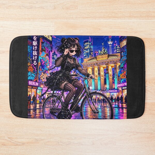 Item preview, Berlin, Germany — The Gothic Witch of the Neon Streets designed and sold by DibujandoPorfa.