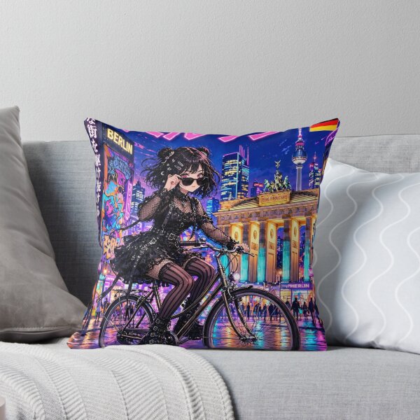 Item preview, Berlin, Germany — The Gothic Witch of the Neon Streets designed and sold by DibujandoPorfa.
