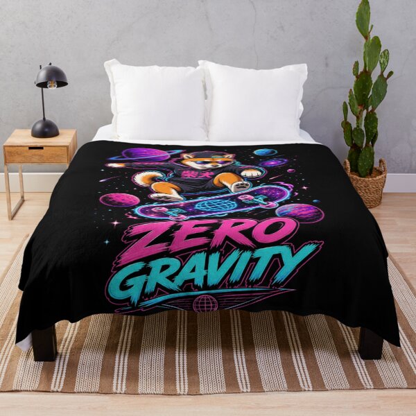 Item preview, Space Skater Shiba Inu - Zero Gravity designed and sold by digital.stickerperso.com.