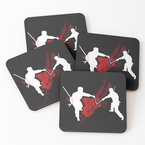 Item preview, Arnis Eskrima Stick Sparring Martial Arts Silhouette designed and sold by BUNNIES-EL.