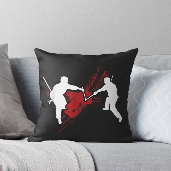 Item preview, Arnis Eskrima Stick Sparring Martial Arts Silhouette designed and sold by BUNNIES-EL.
