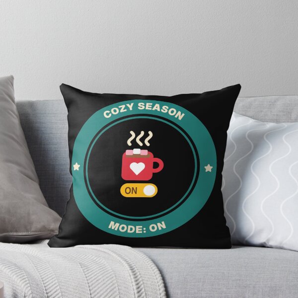 Item preview, Cozy Season Mode On Hot Cocoa Mug Retro Badge designed and sold by EpicInks24.