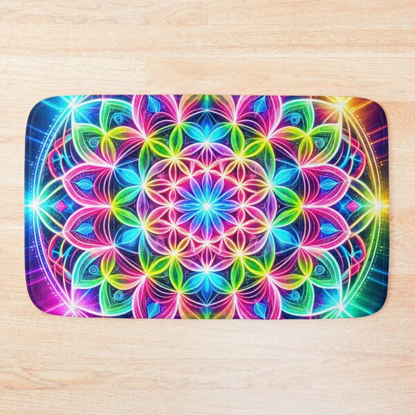 Item preview, Neon Sacred Geometry designed and sold by Bridge and Frame .