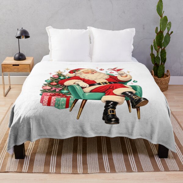 Item preview, Retro Santa Cocktail – Vintage Christmas Party designed and sold by MetaModel Editions.