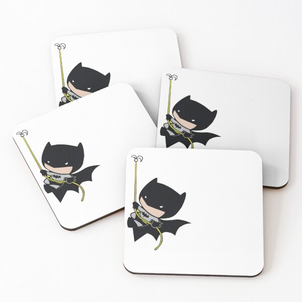 Item preview, Cute Chibi Bat Hero Swinging Grappling Hook designed and sold by MAXIZPRINT.