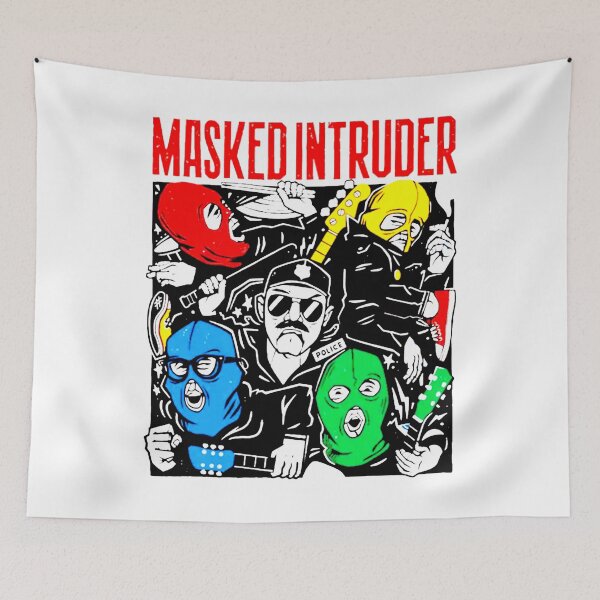 Item preview, Punk Rock Colorful Facemask Member designed and sold by nerdyygraphic.