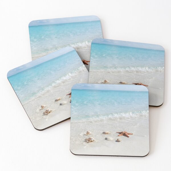 Item preview, Seashells on Tropical White Sand Beach designed and sold by Sybille-Yates.