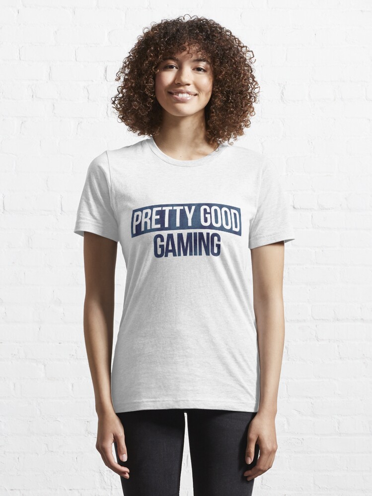 Alternate view of Pretty Good Gaming Logo Essential T-Shirt