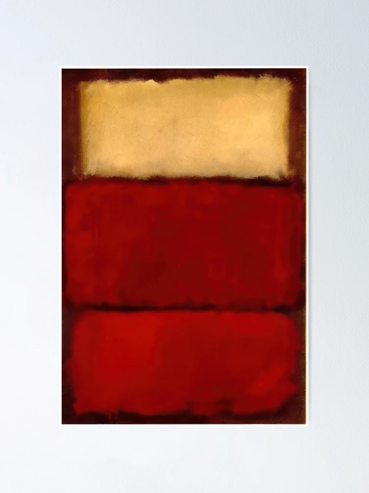 Thumbnail 1 of 3, Poster, Mark Rothko designed and sold by Rietjeeecker.