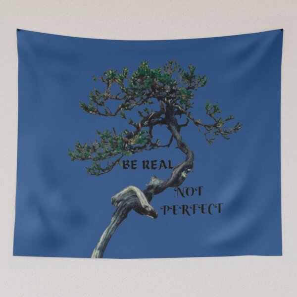Item preview, Be Real Not Perfect designed and sold by CyndiEpps.