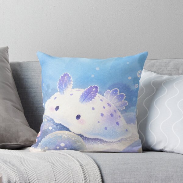 Item preview, Sea Bunny Slug Exploring Rocks Among Pink Coral designed and sold by AshiraCreations.