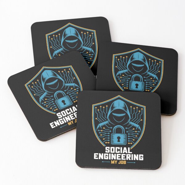 Item preview, SOCIAL ENGINEERING MY JOB designed and sold by jkrphoto.