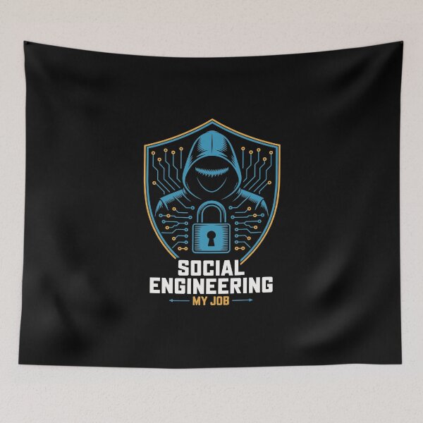 Item preview, SOCIAL ENGINEERING MY JOB designed and sold by jkrphoto.