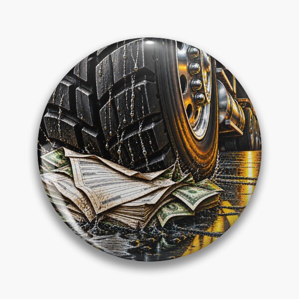Item preview, Massive Tire Trucker & Citation Bills  designed and sold by NomadForge.