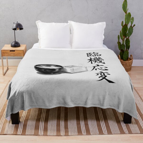 Item preview, 臨機応変 Rinki Ōhen — Adapting to the Moment | Japanese Yojijukugo Sumi-e designed and sold by kotobaink.