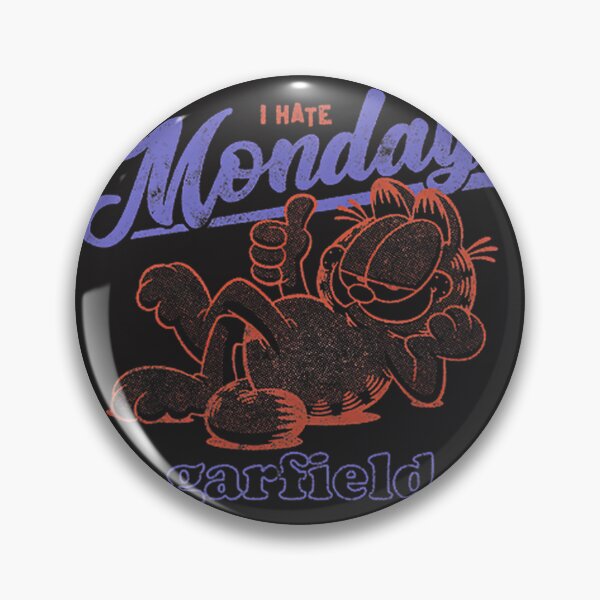 Item preview, Vintage Garfield Design with I Hate Mondays Thumbs Up Cartoon Illustration designed and sold by MAXX200.